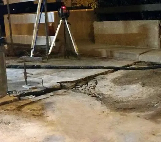 Dallas Fort Worth concrete collapsed floor